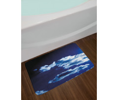 Sky Dramatic Clouds Bath Mat