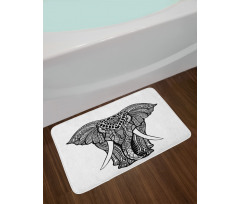 Native Totem Bath Mat