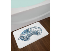 Mehndi Bath Mat