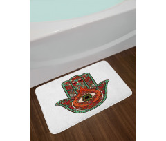 Vintage Boho Colorful Bath Mat