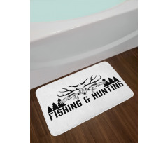 Vintage Emblem Bath Mat