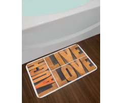 Life Message Bath Mat