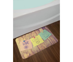 Notes on the Board Bath Mat
