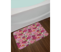 Wild Flora Vintage Bath Mat