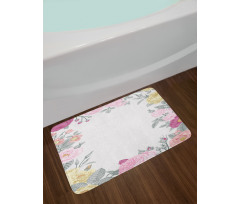 Wild Garden Vintage Bath Mat