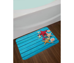 Different Shells Bath Mat