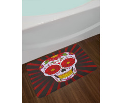 Catrina Art Ornate Bath Mat