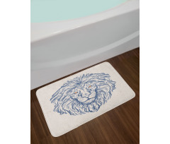 Animal Portrait Wildlife Bath Mat