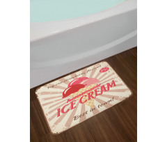 Homemade Ice Cream Bath Mat