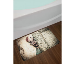 Old House Vampire Bath Mat