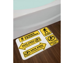 Safe Area Zone Bath Mat