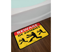 Fiction Humor Art Bath Mat