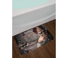 Creepy Look Killer Bath Mat