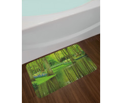 Forest with Lake Botany Bath Mat
