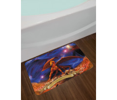 Dragon Knight Cosmos Bath Mat