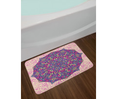 Floral Cosmos Bath Mat