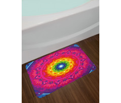 Rainbow Hippie Bath Mat