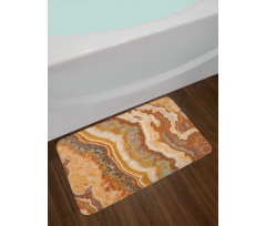 Watercolor Mineral Form Bath Mat