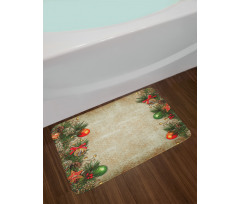 Retro Frame Old Days Bath Mat