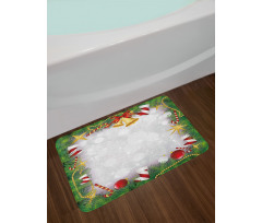 Night Xmas Eve Noel Bath Mat