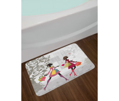 Retro Streets Urban Bath Mat