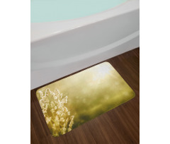 Scenic Autumn Meadow Bath Mat