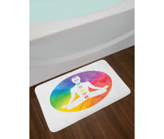 Chakra Lotus Bath Mat