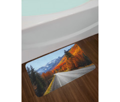 Highway Countryside Travel Bath Mat