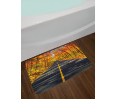 Rural Road Countryside Bath Mat