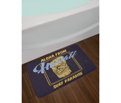 Aloha Hawaiian Bath Mat