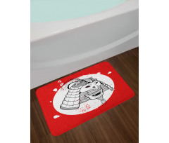 Mask Bath Mat