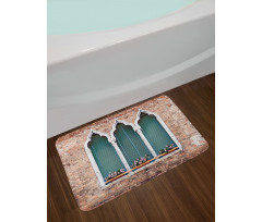 Gothic Windows Bath Mat