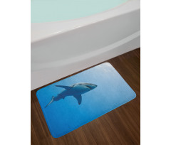 Fish in Ocean Swimming Bath Mat