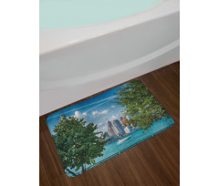 Summer Afternoon River Bath Mat