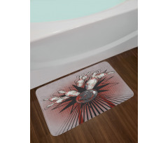 Ball Crash Pins Bath Mat