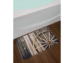 Rusty Door Bath Mat