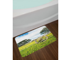 Green Meadow Bath Mat