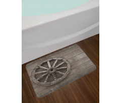 Old Carriage Bath Mat