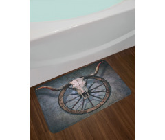 West Skull Bath Mat