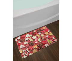 Sugary Treats Bath Mat