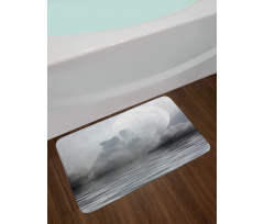 Calm Water and Twilight Sky Bath Mat