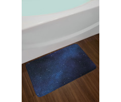 Space and Stars Bath Mat