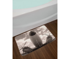 Turboprop Nose Bath Mat