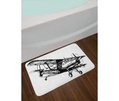 Sketch Art Bath Mat