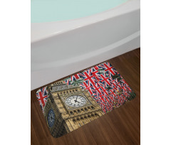 UK Flags Bath Mat