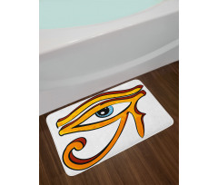 Eye Shape Egyptian Bath Mat