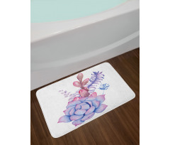 Corsage Wedding Bouquet Bath Mat