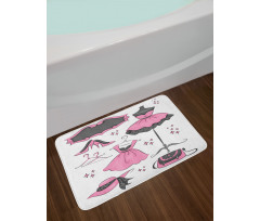 Cartoon Style Bath Mat