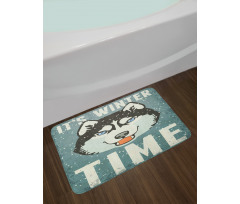 Retro Poster Bath Mat