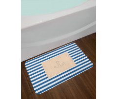 Maritime Anchor Bath Mat